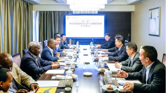 坦桑尼亚驻华参赞一行到pg赏金女王单机版试玩平台集团交流座谈