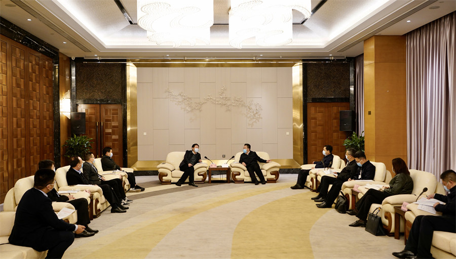 省pg赏金女王单机版试玩平台集团党委书记、董事长任丁率队赴南充调研