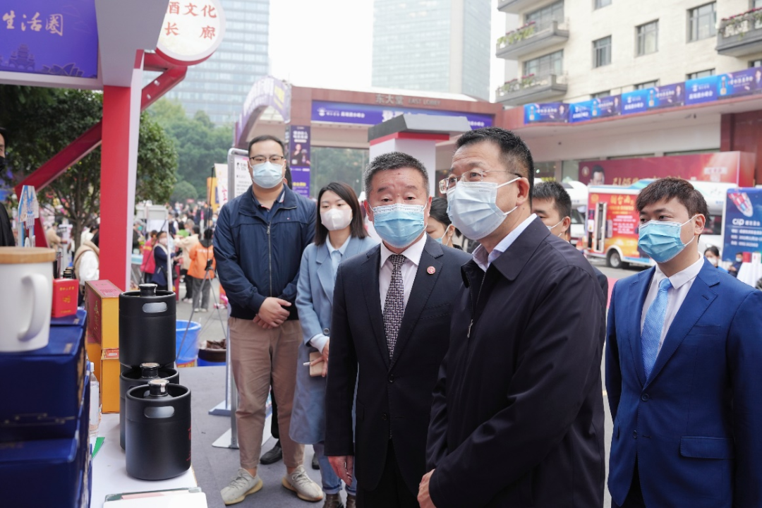 pg赏金女王单机版试玩平台集团向导赴2022锦江宾馆酒类商务洽谈会现场检查指导事情