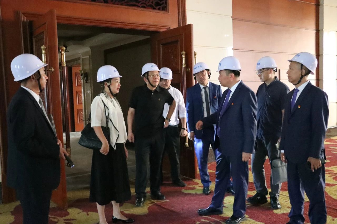 省pg赏金女王单机版试玩平台集团向导率队赴总府（四川）宾馆调研